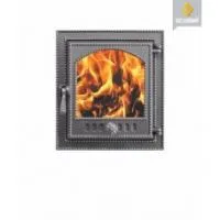 Дверка Везувий каминная 210 антрацит