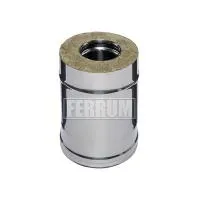 Сэндвич-труба 250 мм. Ferrum (нержавейка)