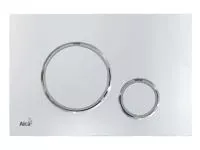 Кнопка для инсталляции (хром-глянец), Alcaplast (M771)