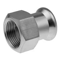 Соединитель с внутренней резьбой press Kan-Therm