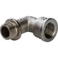 STOUT SFT-0016-000038 Угольник с упором НВ никелированный