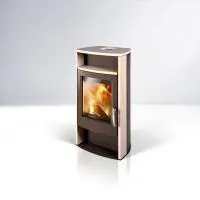 Печь-камин Thorma ALVESTA (коричневый)