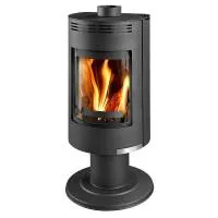 Печь-камин Thorma Andorra Exclusive (чёрная)