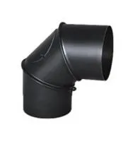 Дымоходное колено (отвод) KAISER PIPES трех-сегментное, поворотное.0-90° 