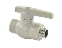 Кран шаровой комбинированный (наружная резьба) (Valfex)