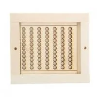 Вентиляционная решетка малая с задвижкой (ольха)