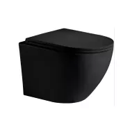 WW MERZBACH 043 MT-BL Унитаз подвесной матовый черный