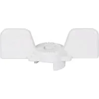 STOUT Ручка-бабочка SVB-BUT-1234-01 для шарового крана STOUT 1/2 -3/4 (Белая)