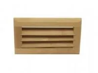 Вентиляционная малая решетка "жалюзи" (ольха)