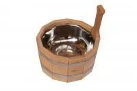 Ушат 3л с нержавеющей вставкой, ОЛЬХА