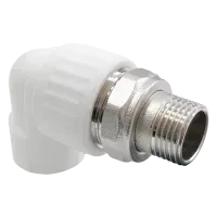 Угольник для радиатора разъёмный (американка) с наружной резьбой (Valfex)