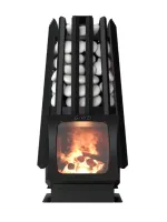 Дровяная банная печь Grill'D Cometa Vega 350 Short Window Max
